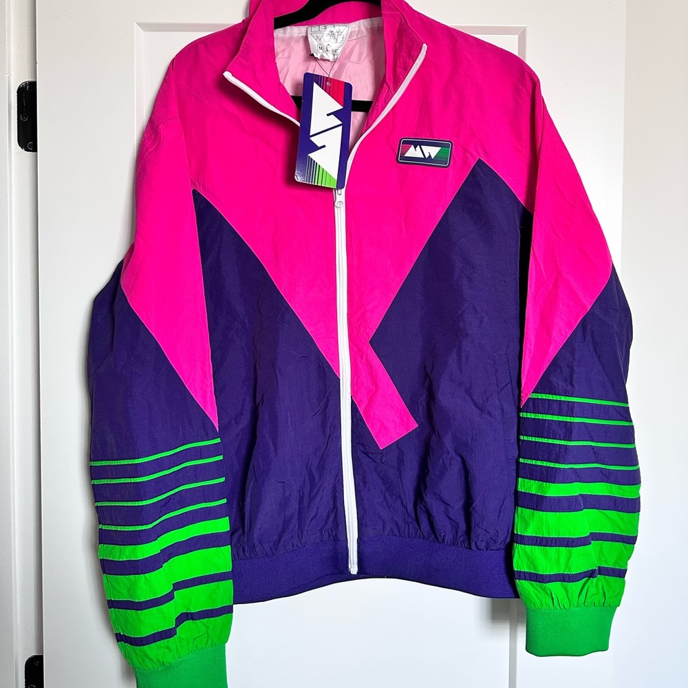 Meow Wolf 90s Windbreaker Jacket